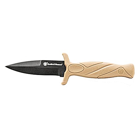 2.75 in Flat Dark Earth Boot Knife w/ Sheath & Clip