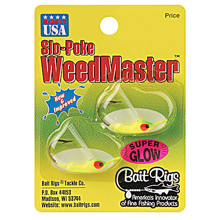 Slo-Poke Weedmaster Jig - Green/Chartreuse