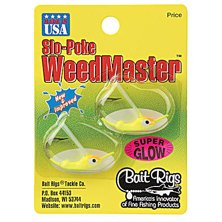 Slo-Poke Weedmaster Jig - Orange/Chartreuse