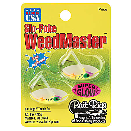Slo-Poke Weedmaster Jig - Purple Tiger