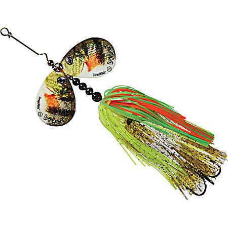Viper 2, Mag 7 9.25 in Yellow Perch Mag 7 Bucktail Lure