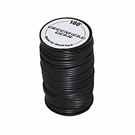 200 ft Black Quick-Fix Decoy Cord