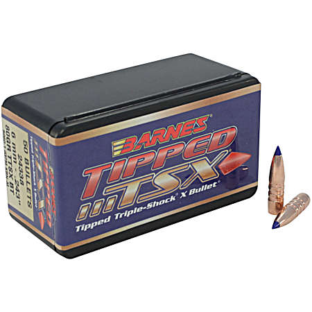 Tipped Triple-Shock X Bullets - Spitzer Boat Tail