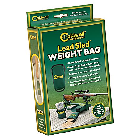 Lead Sled Weight Bag