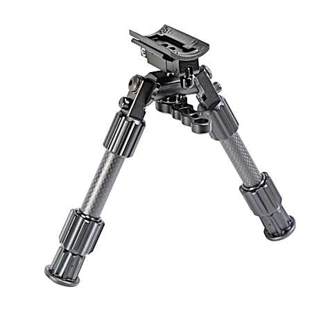 6-9 in Accumax Carbon Fiber Premium Swivel Stud Bipod