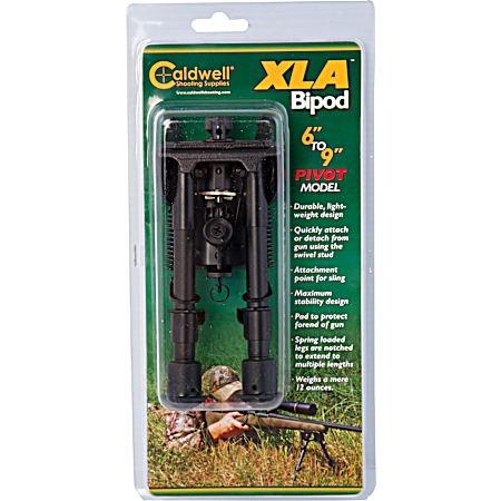 6-9 in Black XLA Pivot Bipod