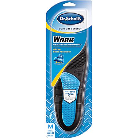 Men's Comfort & Energy Work Insoles