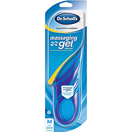 Men's Comfort & Energy Massaging Gel Insoles