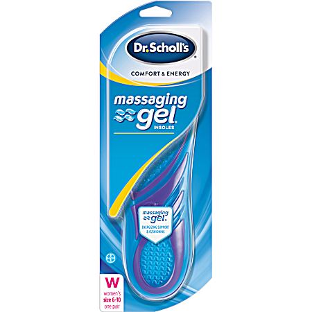 Women's Comfort & Energy Massaging Gel Insoles