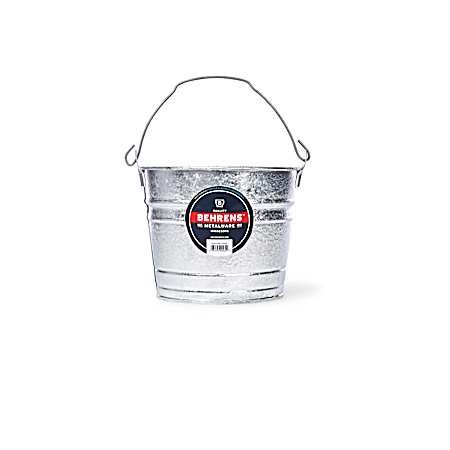 5 qt Hot Dipped Steel Pail