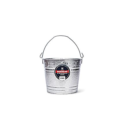 12 qt Hot Dipped Steel Utility Pail