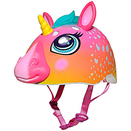 Raskullz Youth Rainbow Unicorn Bike Helmet