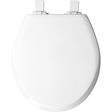 White Round 2-in-1 Child/Adult Whisper Close Toilet Seat