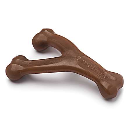 Medium Peanut Butter Wishbone Dog Chew