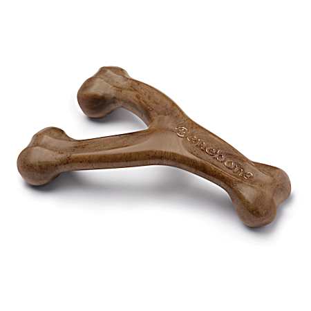 Large Bacon Wishbone Dog Chew
