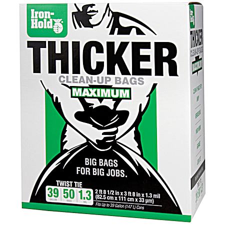 39 Gal. Trash Bags - 50 Ct.