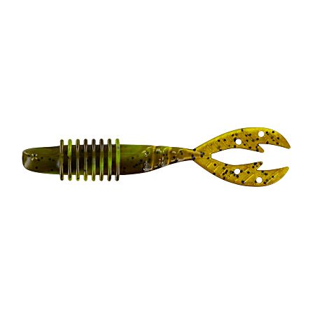 Green Pumpkin Chartreuse Swirl Kamikaze Swimon Bait