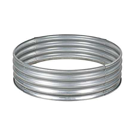 48 in Galvanized Campfire Ring