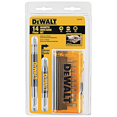 Magnetic Drive Guide Set - 14 Pc.