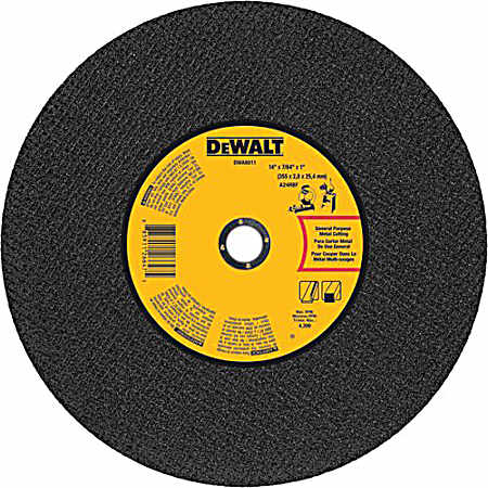 Type 1 Metal Fast Cutting Chop Saw Wheel