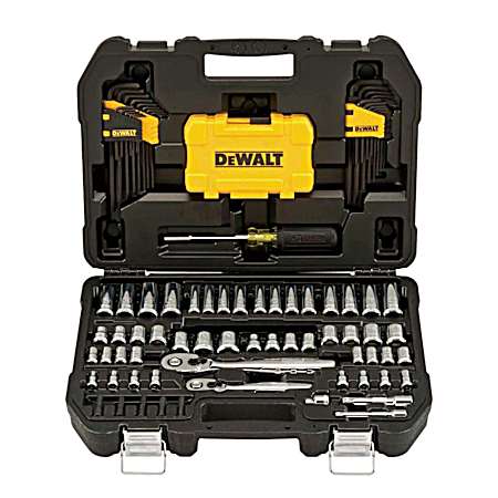 108 Pc SAE & Metric Mechanic's Tool Set