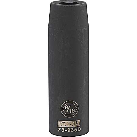 6-Point 1/2 in. Drive Deep Impact Socket 9/16 in. SAE