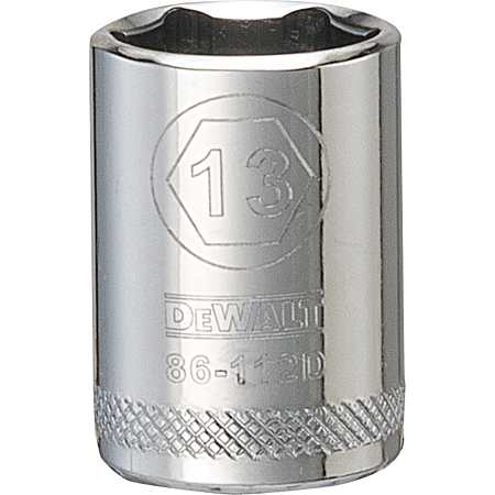 Metric 6 Point 1/4 in Drive Socket