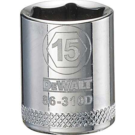 6-Point 3/8 in Metric Drive Socket