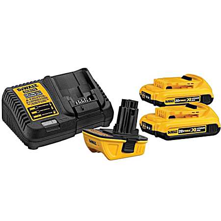 18V-20V Adapter/Battery Combo Kit