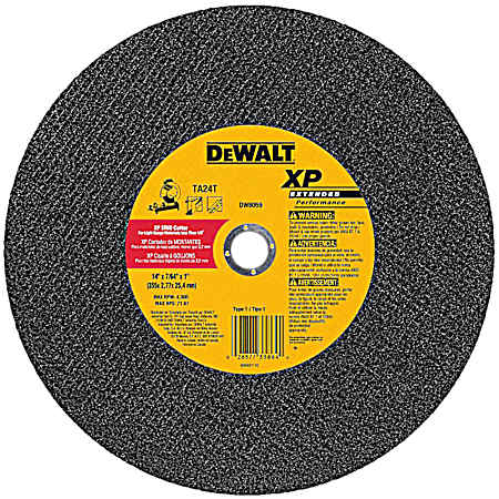 14 In. Red Ceramic Chop Saw Wheel