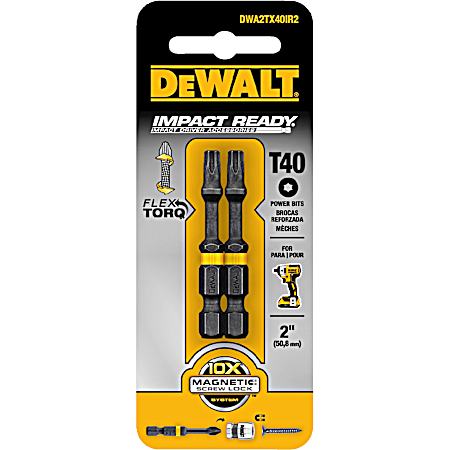 2 in. Torx T40 Impact Ready - 2 Pack