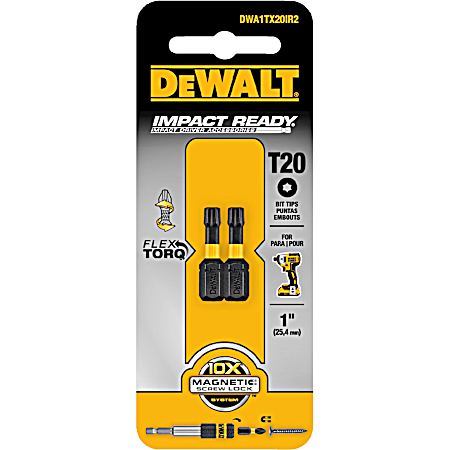 1 in Torx T20 Impact Ready Bit Tips