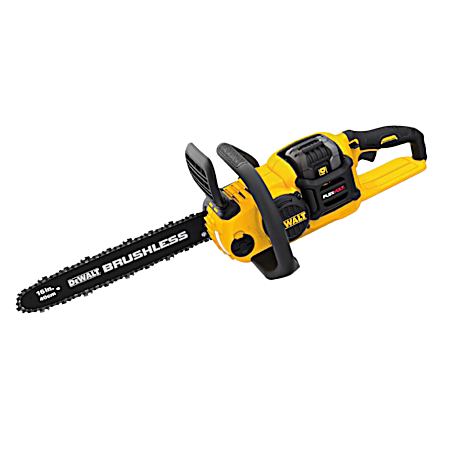 FLEXVOLT 60V MAX 16 in Brushless Cordless Chainsaw
