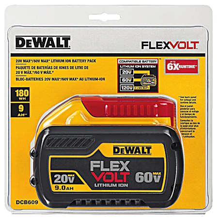 20/60V Max FlexVolt 9.0 AH Battery