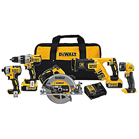 20V Max XR 5-Tool Combo Kit