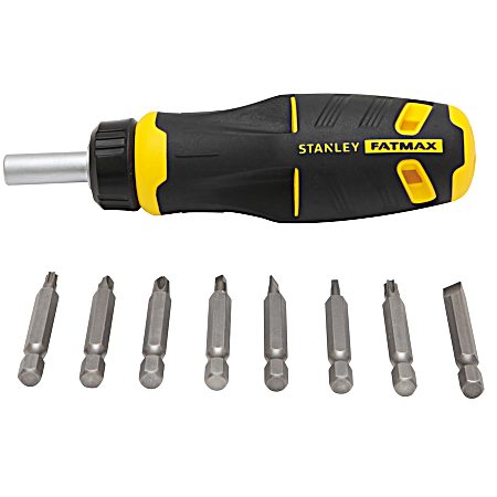FATMAX Push-N-Pick Multi-Bit Ratcheting Screwdriver