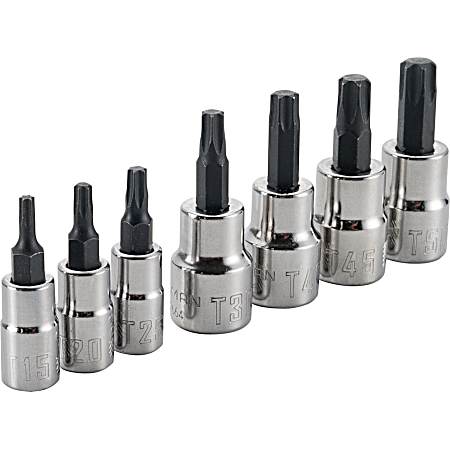 Torx Bit Sockets - 7 Pc