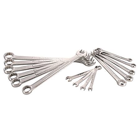 SAE Combination Wrench Set - 15 Pc