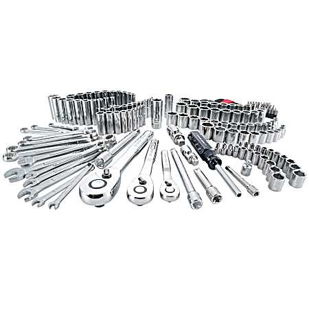3-Drive Socket Mechanics Tool Set - 189 Pc