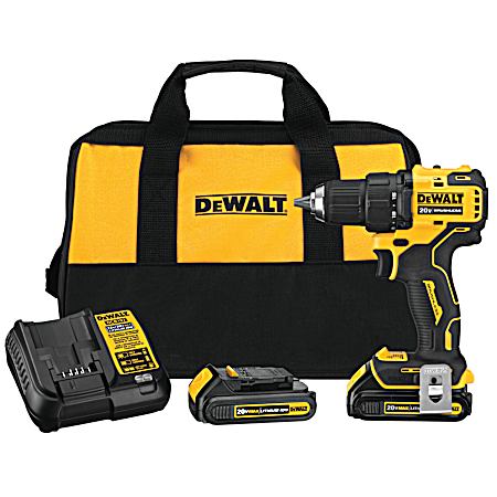 ATOMIC 20V MAX Brushless Compact 1/2 in Drill/Driver Kit