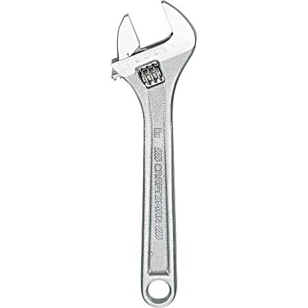 8 in All Steel Adjustable Wrench