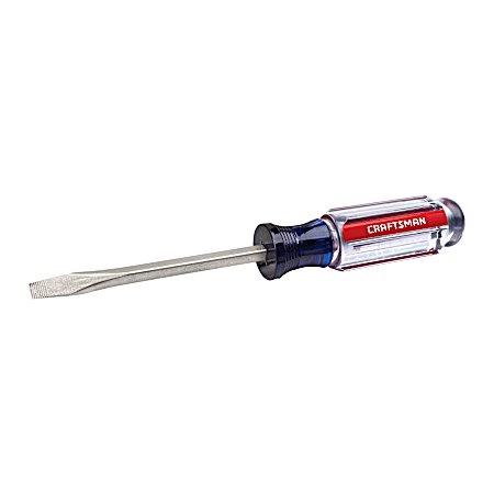 1/4 in x 4 in Slotted Acetate Screwdriver