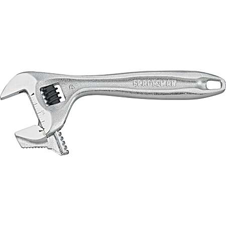 6 in Reversible Jaw Adjustable Wrench