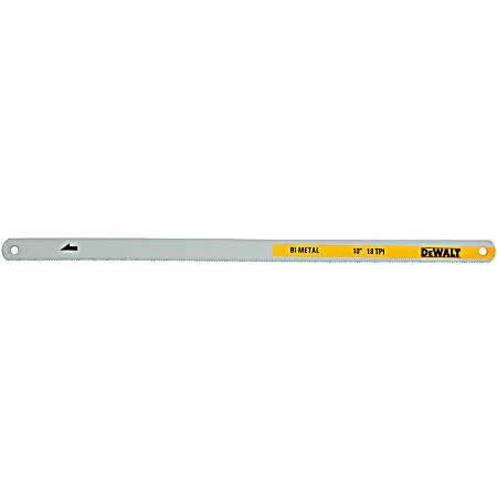10 in 18-TPI  Bi-metal Hacksaw Blades - 2 Pk