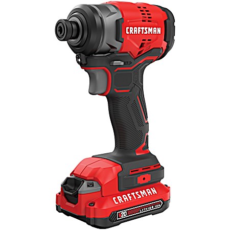 V20 1/4-in Cordless Brushless Impact Driver Kit