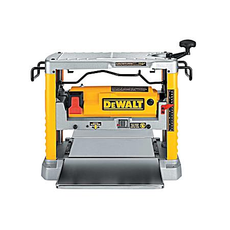 12-1/2 in Thickness Planer w/ Three-Knife Cutter Head