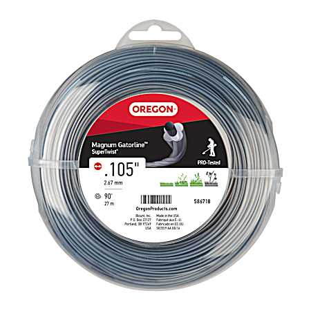 Magnum Gatorline Super Twist 0.105 in Trimmer Line