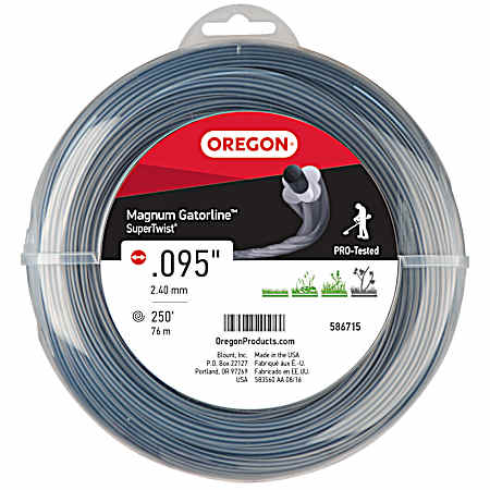 Magnum Gatorline Super Twist 0.095 in Trimmer Line