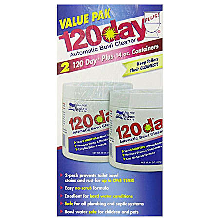 120 Day Plus Automatic Bowl Cleaner - Value Pak