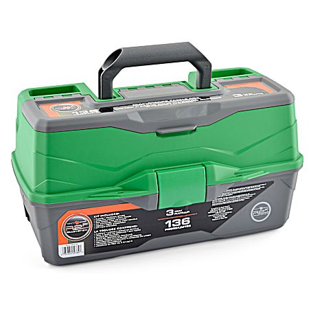 136-Pc R2F 3 Tray Multi-Specie Tackle Box